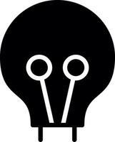 Light Bulb Creative Icon Design vector