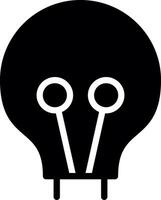 Light Bulb Creative Icon Design vector