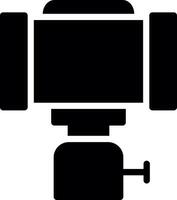 Selfie Stick Creative Icon Design vector