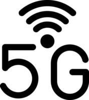 5G Creative Icon Design vector