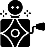 Glyph Icons Design vector