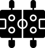 Glyph Icons Design vector