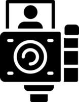 diseño de icono creativo vlogger vector