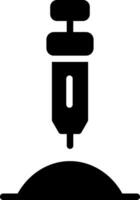 Thermal Paste Creative Icon Design vector