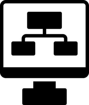 diseño de icono creativo de presentación vector