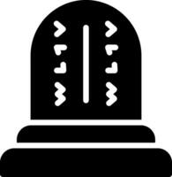 Tomb Creative Icon Design vector