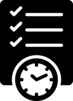 Glyph Icons Design vector