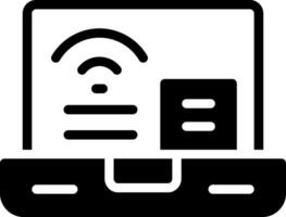 Wifi conexión creativo icono diseño vector