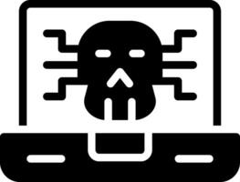 diseño de icono creativo de malware vector