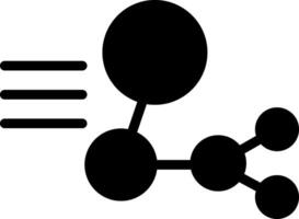 diseño de icono creativo de estructura molecular vector