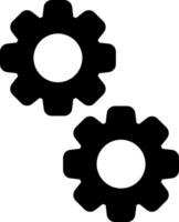 Gears Creative Icon Design vector