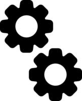 Gears Creative Icon Design vector