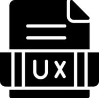 Ux Format Creative Icon Design vector