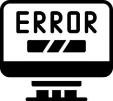 diseño de icono creativo de error vector