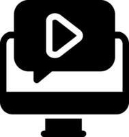 Video Tutorial Creative Icon Design vector
