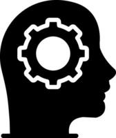 Machine Learning Creative Icon Design vector