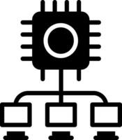 Intelligent Control Creative Icon Design vector