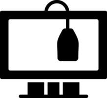 TV Creative Icon Design vector
