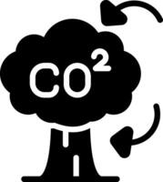 co2 creativo icono diseño vector