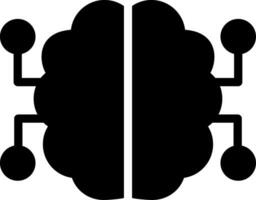 Neurons Circuit Creative Icon Design vector