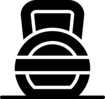 Kettlebell Creative Icon Design vector