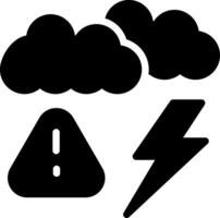 Weather Alert Creative Icon Design vector