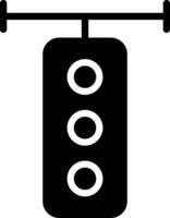 Traffic Light Creative Icon Design vector