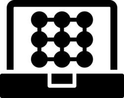 Pattern Recognition Creative Icon Design vector