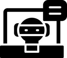 diseño de icono creativo chatbot vector