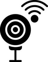 Smart Webcam Creative Icon Design vector