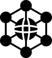Neural Network Creative Icon Design vector