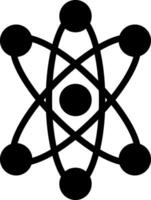 Atom Creative Icon Design vector