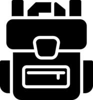 Backpack Creative Icon Design vector