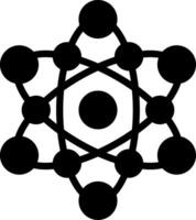 Atom Creative Icon Design vector