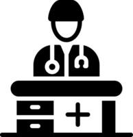 Doctor Office Creative Icon Design vector