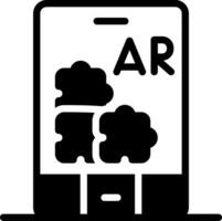 Ar Puzzle Creative Icon Design vector