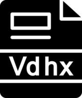 Vdhx Creative Icon Design vector