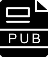 PUB Creative Icon Design vector