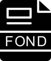 FOND Creative Icon Design vector