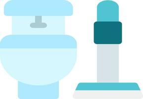 Toilet Creative Icon Design vector