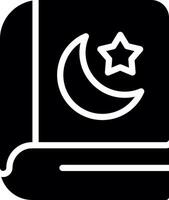 diseño de icono creativo de quran vector