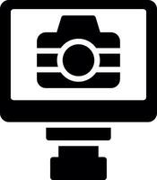 Lcd Camera Creative Icon Design vector