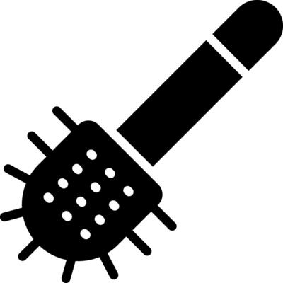 Toilet Brush Creative Icon Design