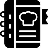 Recipe Book Creative Icon Design vector