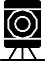 Theodolite Creative Icon Design vector