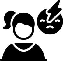 Emotional Abuse Creative Icon Design vector