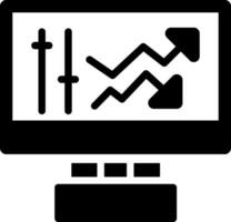 Online Trading Creative Icon Design vector