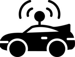 Autonomous Vehicle Creative Icon Design vector