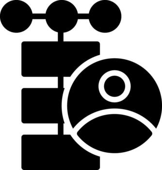 Client Database Creative Icon Design vector