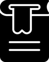 Glyph Icons Design vector